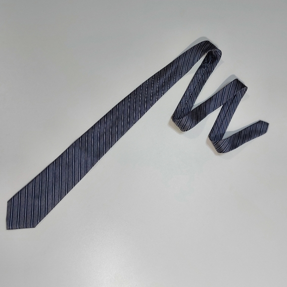 Joseph Abboud Angled Striped 100% Silk Neck Tie 👔 - Picture 3 of 10